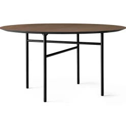 Mesa Snaregade redonda, negro-roble teñido, Ø138 cm*Audo Copenhagen Sale