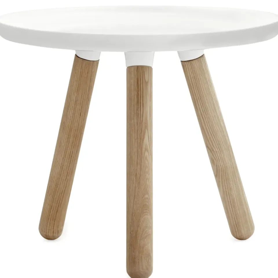 Mesa Tablo, blanco-fresno, pequeña*Normann Copenhagen Best