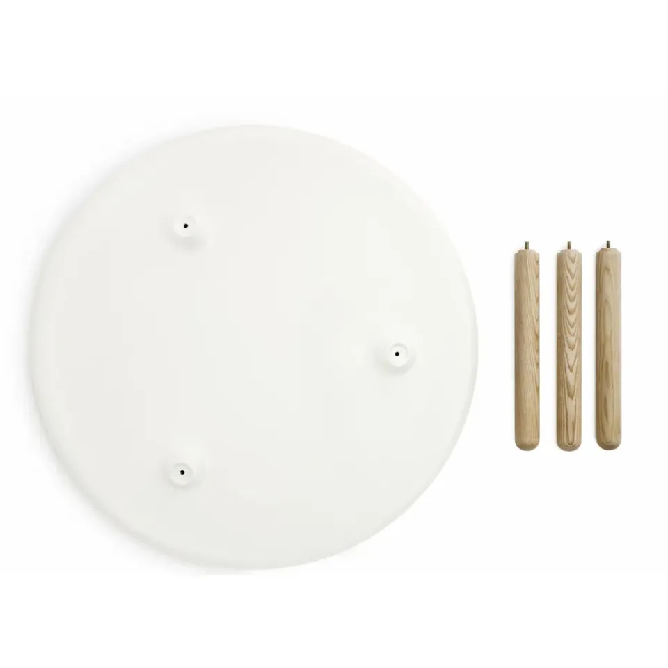 Mesa Tablo, blanco-fresno, pequeña*Normann Copenhagen Best