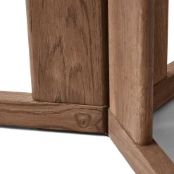 Mesa Trefoil Ø75 cm, Roble ahumado*Form & Refine