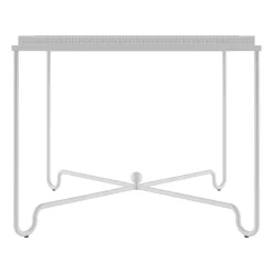 Mesa Tropique 90x90x75 cm, Classic white semi matt*GUBI Outlet
