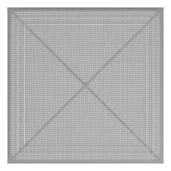 Mesa Tropique 90x90x75 cm, Classic white semi matt*GUBI Outlet