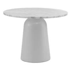 Mesa Turn ajustable Ø55 cm, mármol*Normann Copenhagen Online
