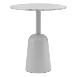 Mesa Turn ajustable Ø55 cm, mármol*Normann Copenhagen Online