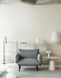 Mesa Turn ajustable Ø55 cm, mármol*Normann Copenhagen Online