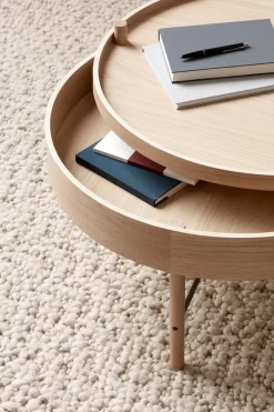 Mesa Turning, roble natural-cromo*Audo Copenhagen Discount
