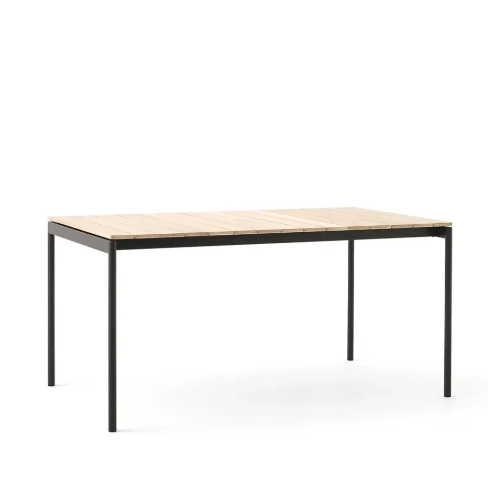 Mesa Ville AV25 small 150x90 cm, Warm black*&Tradition Hot