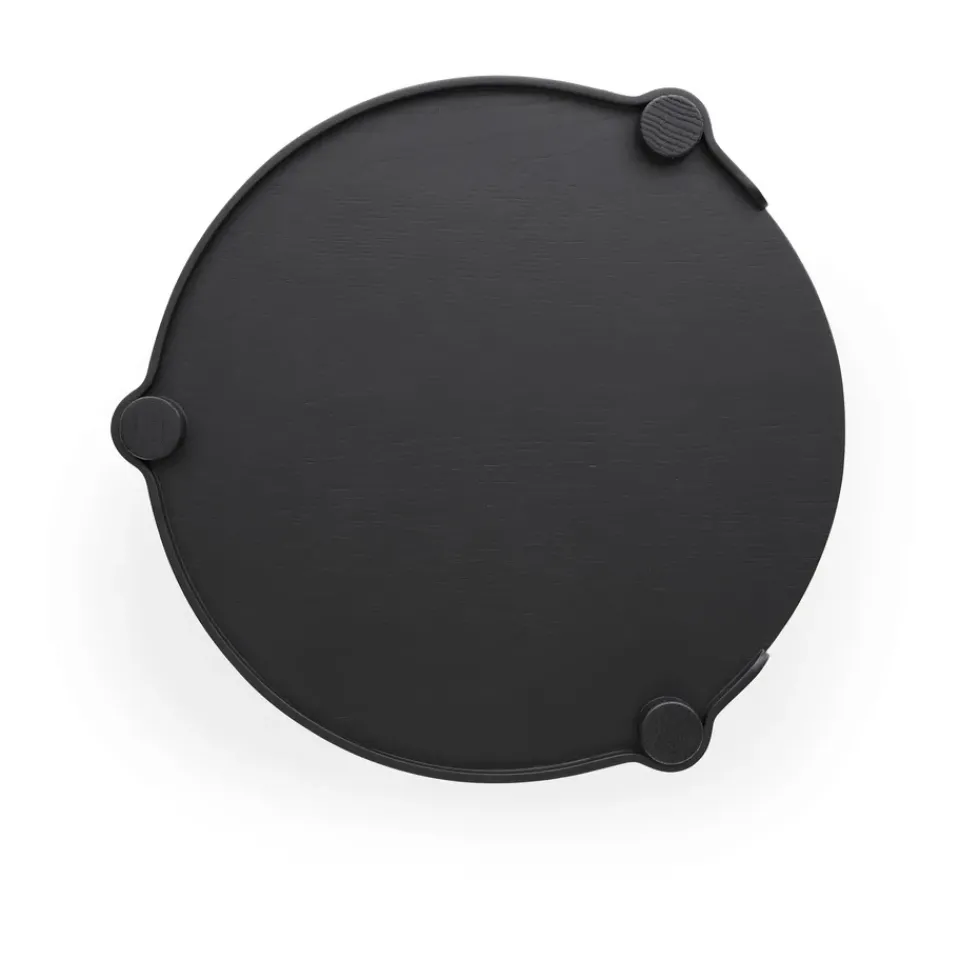 Mesa Woody Ø45 cm, Black stained oak*Cooee Design Sale