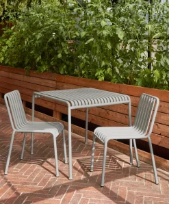 Mesa 82,5x90 cm Palissade, Sky grey*HAY New