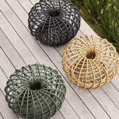 Mesa/reposapiés Nest, Natural, grande*Cane-line Sale