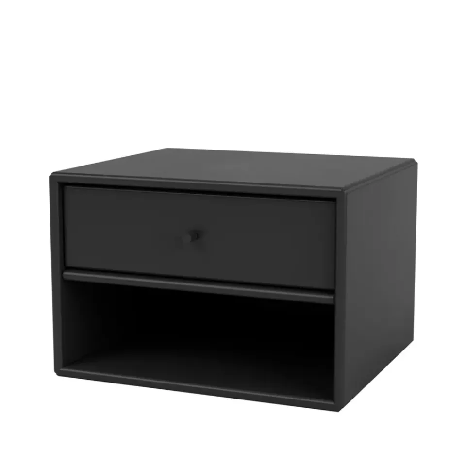 Mesilla de noche Dash, Black 05, incl. suspensión*Montana Sale