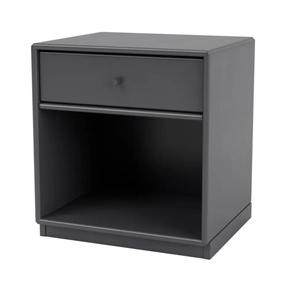 Mesilla de noche Dream, Coal 36, base 3 cm*Montana Outlet