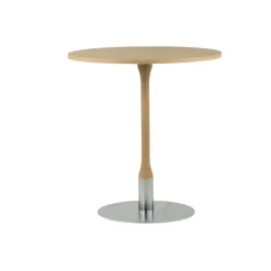 Mesita de café Rod ⌀70 cm, Roble blanqueado con acabado mate*Mavis Online