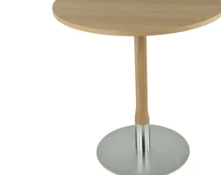 Mesita de café Rod ⌀70 cm, Roble blanqueado con acabado mate*Mavis Online