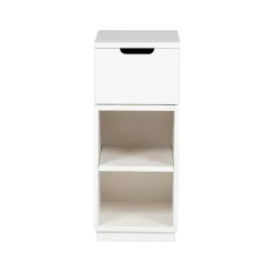 Mesita de noche Aoko 72 cm 1 cajón, Lacado*Mavis Discount