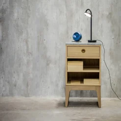 Mesita de noche Höllviken, claro, 1 cajón*Mavis Sale