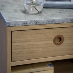 Mesita de noche Höllviken, claro, 1 cajón*Mavis Sale