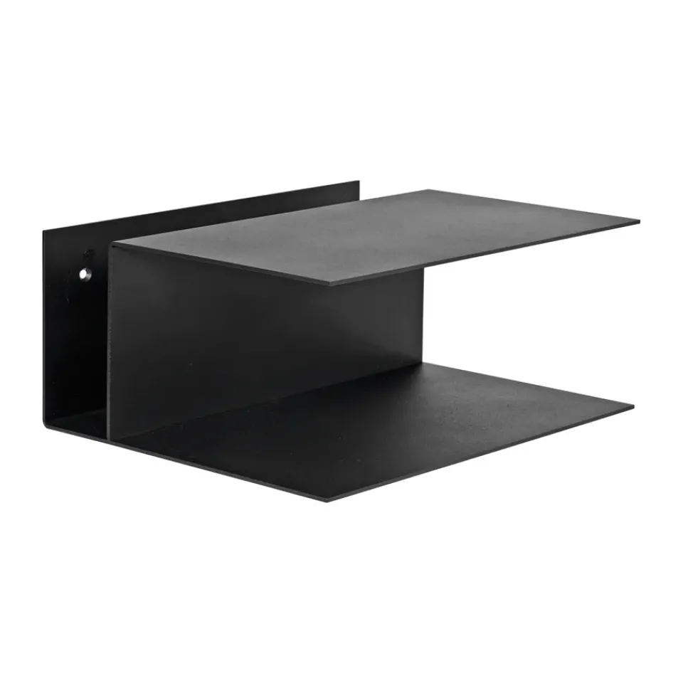 Mesita de noche Lager 15,5x35x30 cm, Black*Ferm Living Online