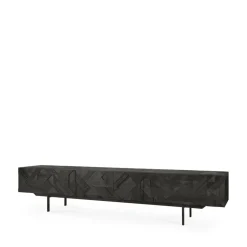 Mueble multimedia Graphic, Black 242 cm*Ethnicraft Online
