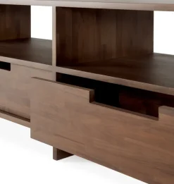 Mueble multimedia Kabuki, Teca teñida oscura*Ethnicraft Best