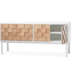 Mueble TV con patas Collect 2016, roble aceitado -*A2 Discount