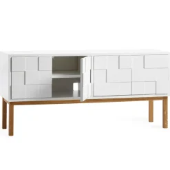Mueble TV con patas Collect 2010, patas de roble*A2 New