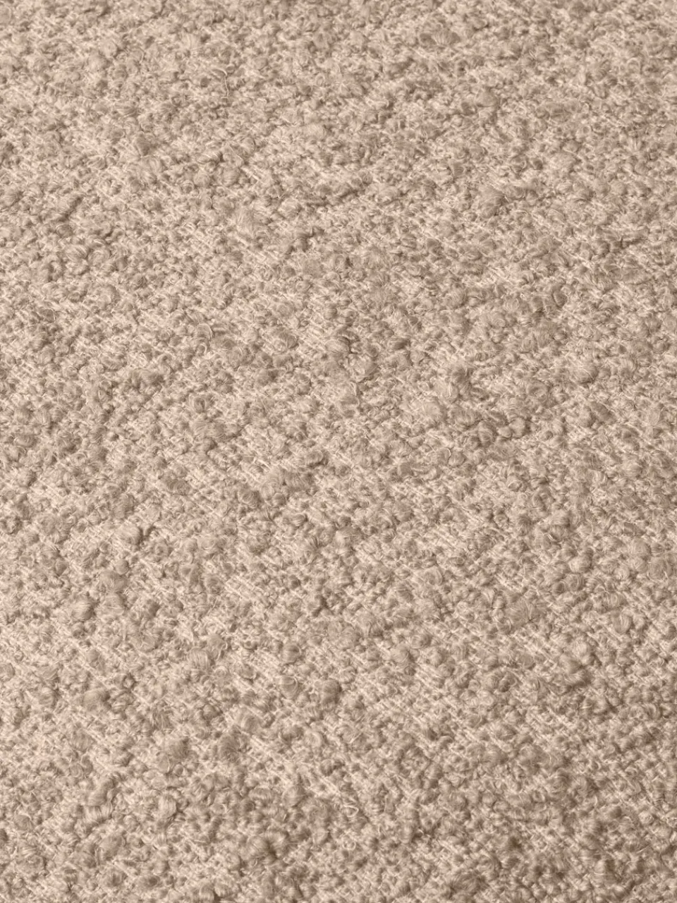 Orbo Lounge chair, Raw bouclé - Natural*Ferm Living