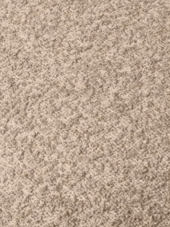 Orbo Lounge chair swivel, Raw bouclé - Natural*Ferm Living