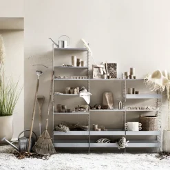 Panel de suelo Outdoor, Galvanizado, 85x30cm, paquete de 1*String Online