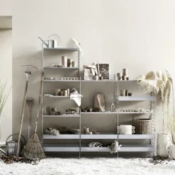 Panel de suelo Outdoor, Galvanizado, 85x30cm, paquete de 1*String Online