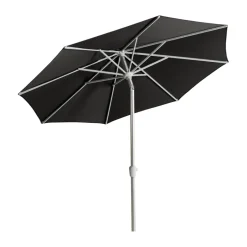 Parasol Bolano, Charcoal black, Ø270 cm*Brafab Discount