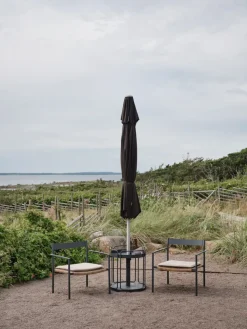 Parasol Bolano, Charcoal black, Ø270 cm*Brafab Discount