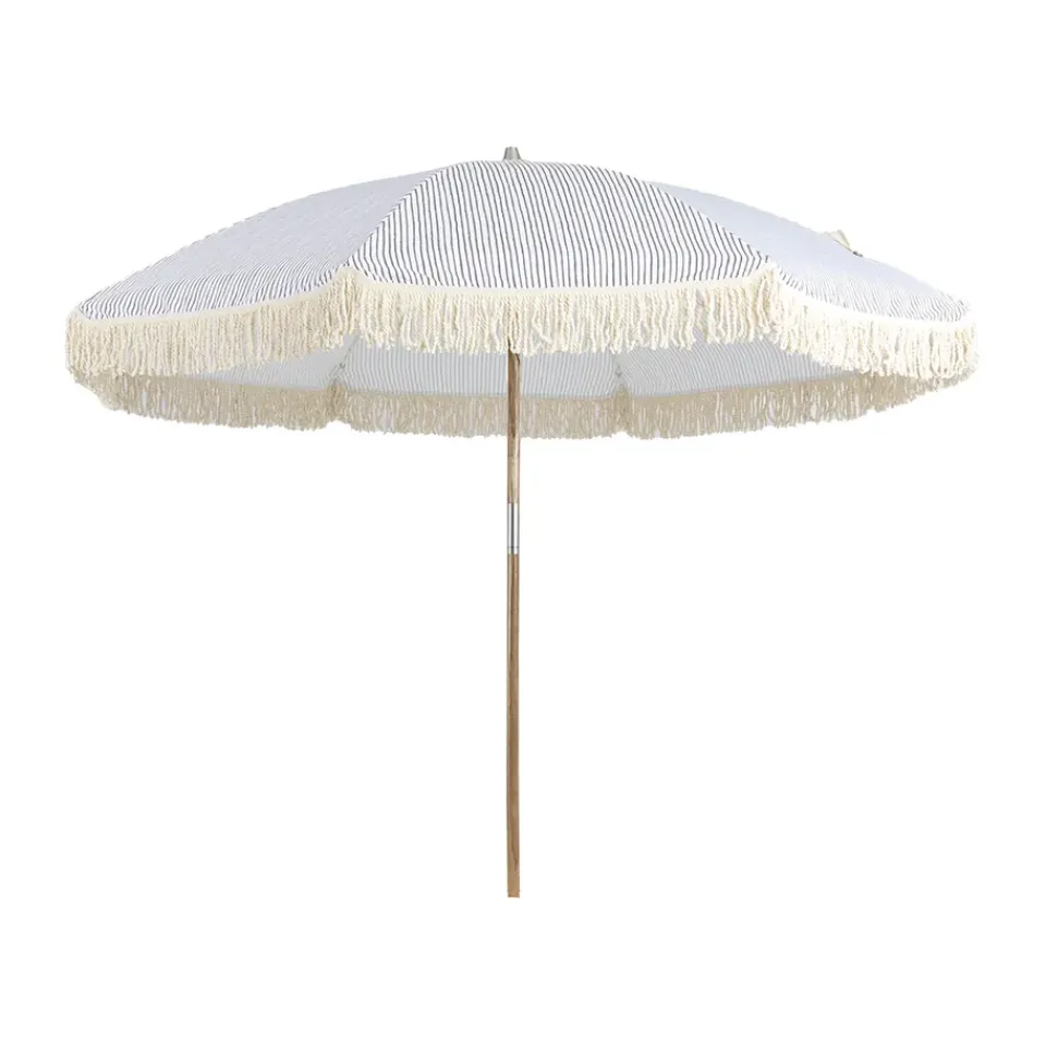 Parasol Gatsby, Grey stripe, Ø256 cm*Brafab Online