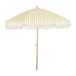 Parasol Gatsby, Yellow stripe, Ø185 cm*Brafab New
