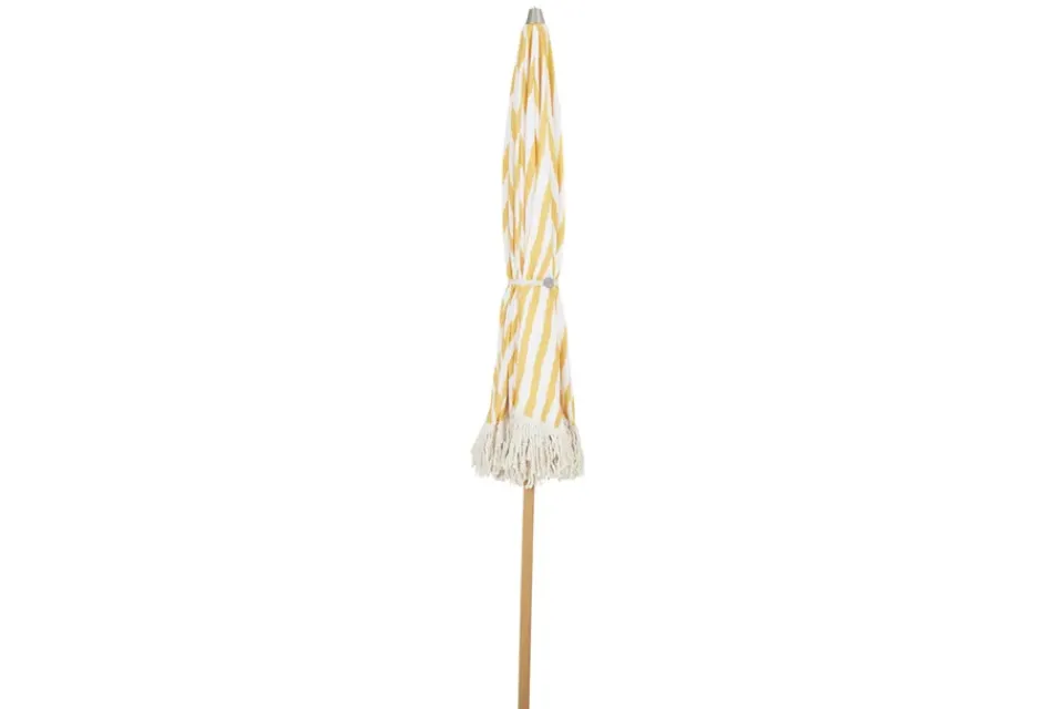 Parasol Gatsby, Yellow stripe, Ø185 cm*Brafab New