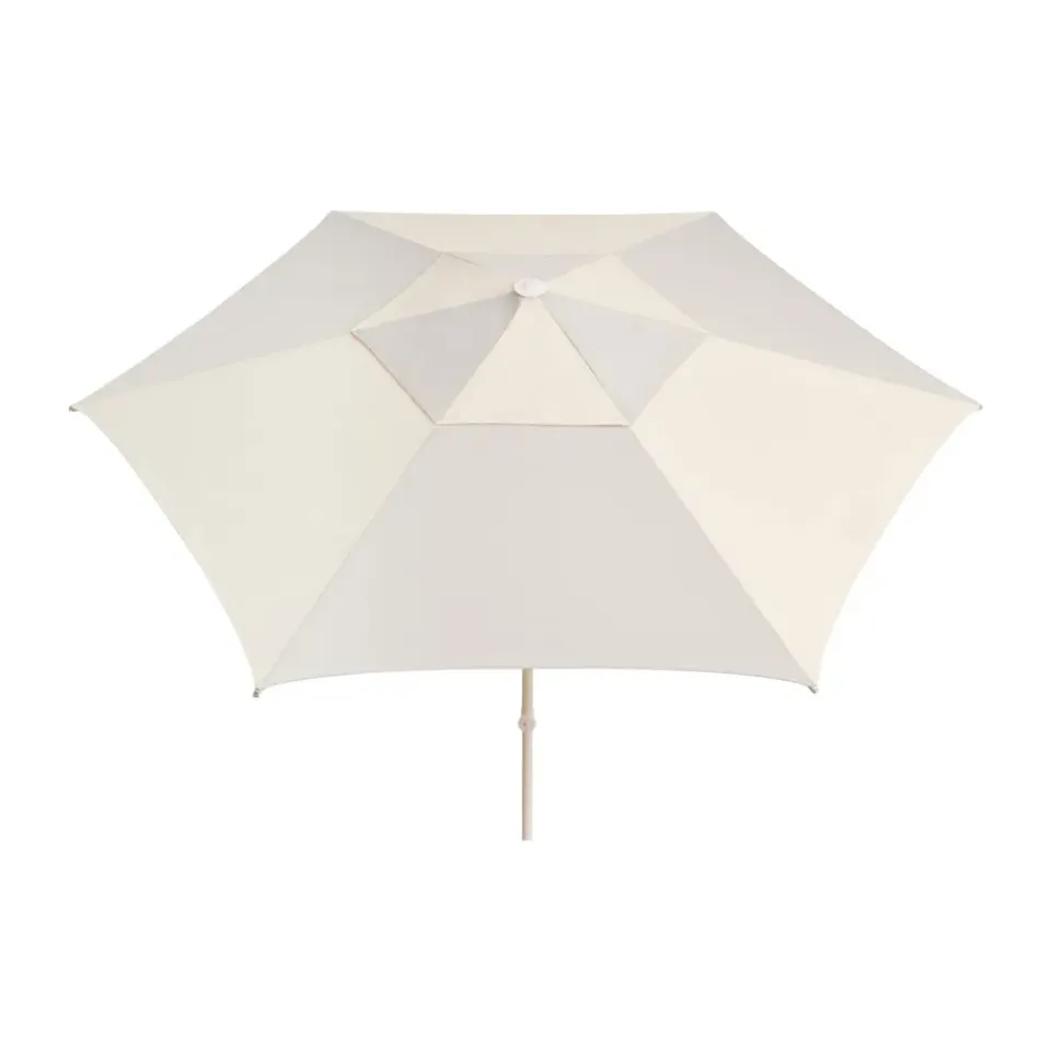 Parasol Terrazza Hexagon, Blanco roto- gris*HAY Outlet