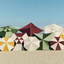Parasol Terrazza Hexagon, Blanco roto- gris*HAY Outlet