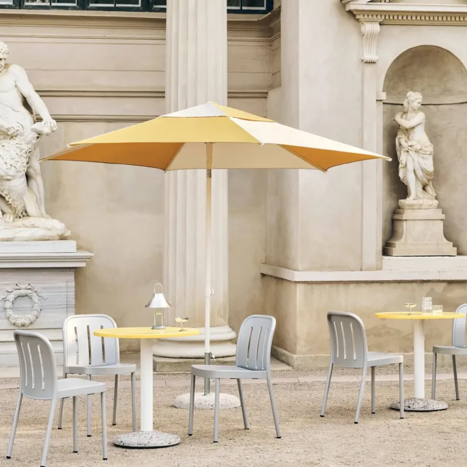 Parasol Terrazza Hexagon, Blanco roto-ocre*HAY Hot