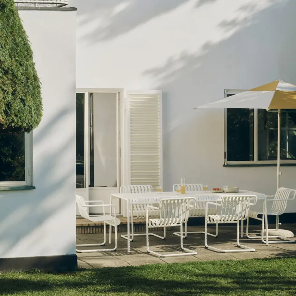 Parasol Terrazza Hexagon, Blanco roto-ocre*HAY Hot