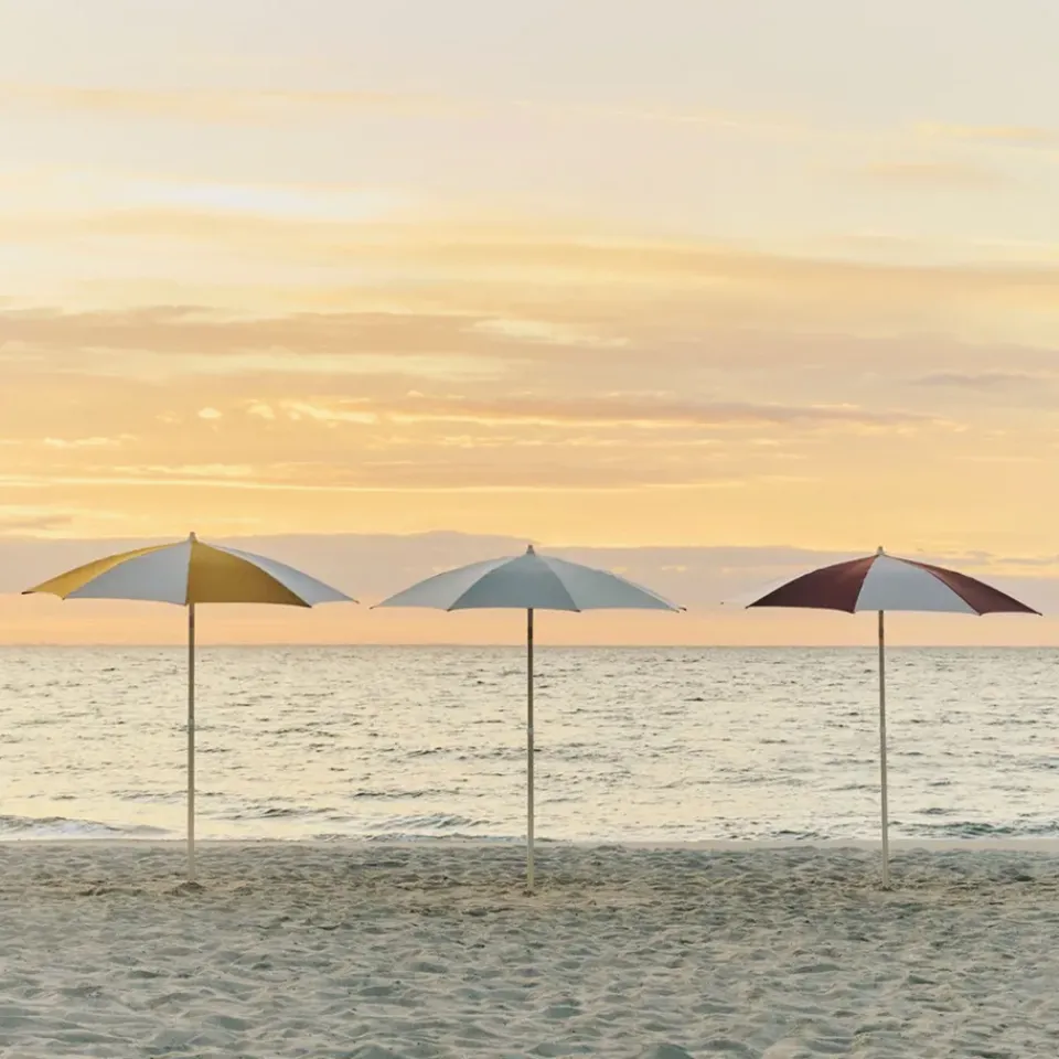 Parasol Terrazza Octagon, Blanco roto-ocre*HAY