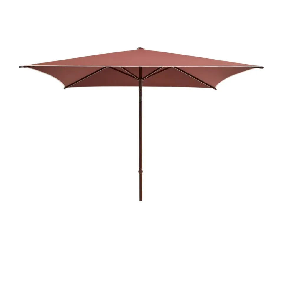 Parasol Terrazza Square, Blanco roto-burdeos*HAY Sale