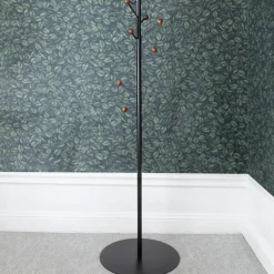 Perchero Bill Floor, Negro-marrón oscuro*Maze Outlet
