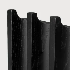 Perchero Column, Oak black lacquered*Kristina Dam Studio New