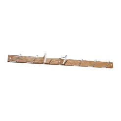 Perchero con ganchos Tamburin 73,5 cm, Roble-blanco*Essem Design Hot