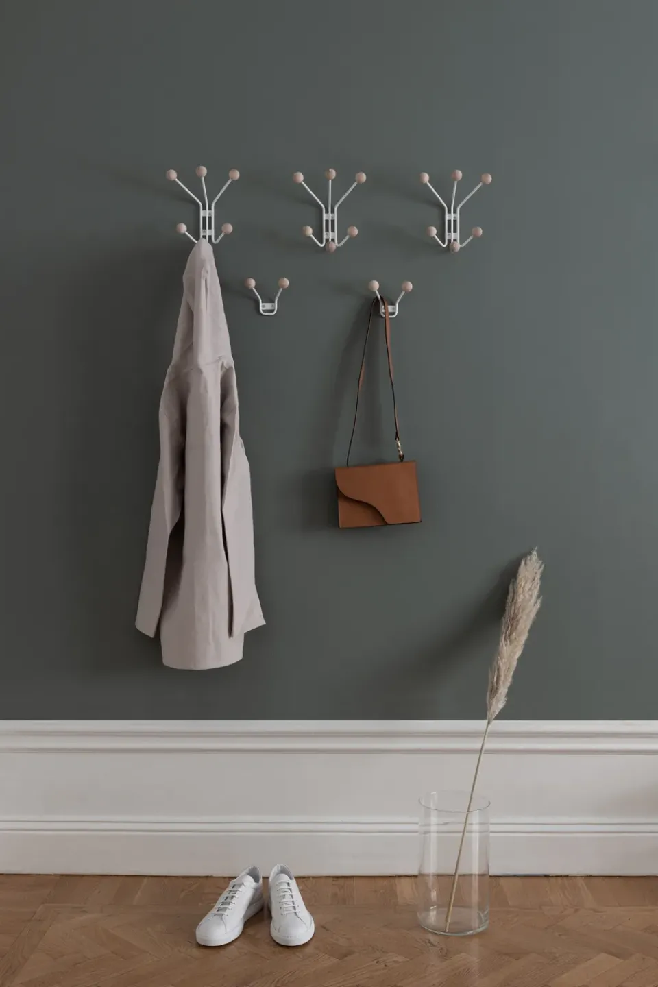 Perchero de pared Bill XS, Greige*Maze Outlet