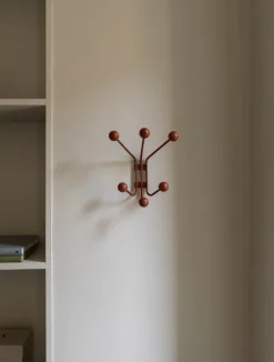 Perchero de pared Bill XS, Cinnamon*Maze Best