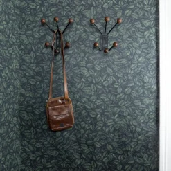 Perchero de pared Bill XS, negro-marrón oscuro*Maze New