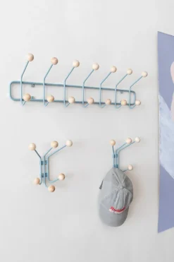 Perchero de pared Bill XS, Pigeon blue*Maze Best