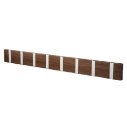 Perchero de pared Knax 80 cm, nogal aceitado-gris*LoCa New