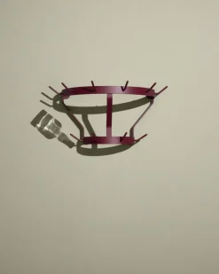 Perchero de pared Marcel, Wine red*Massproductions Best